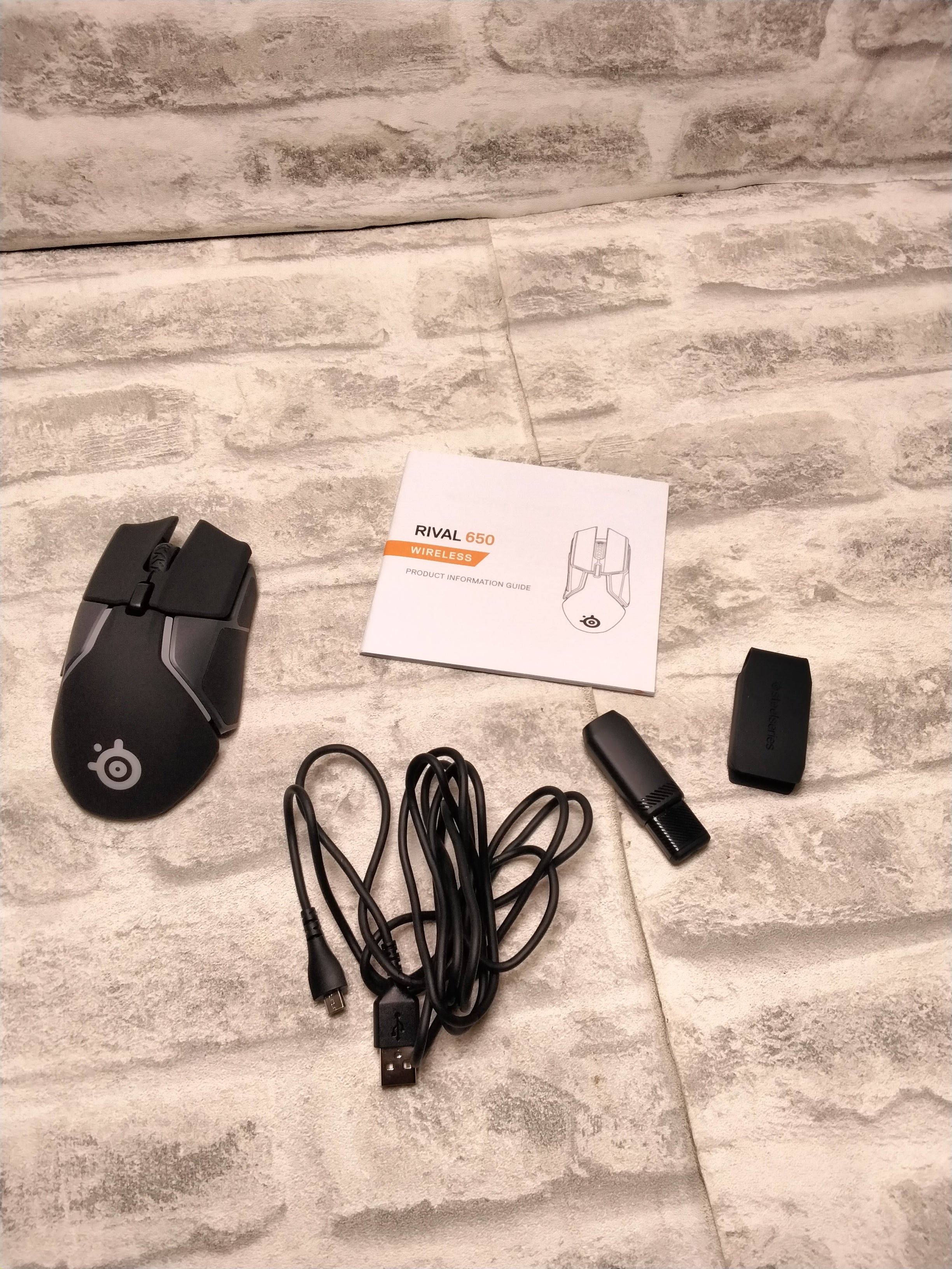 SteelSeries Rival 650 Quantum Wireless Gaming Mouse - Rapid Charging Battery (7673362153710)